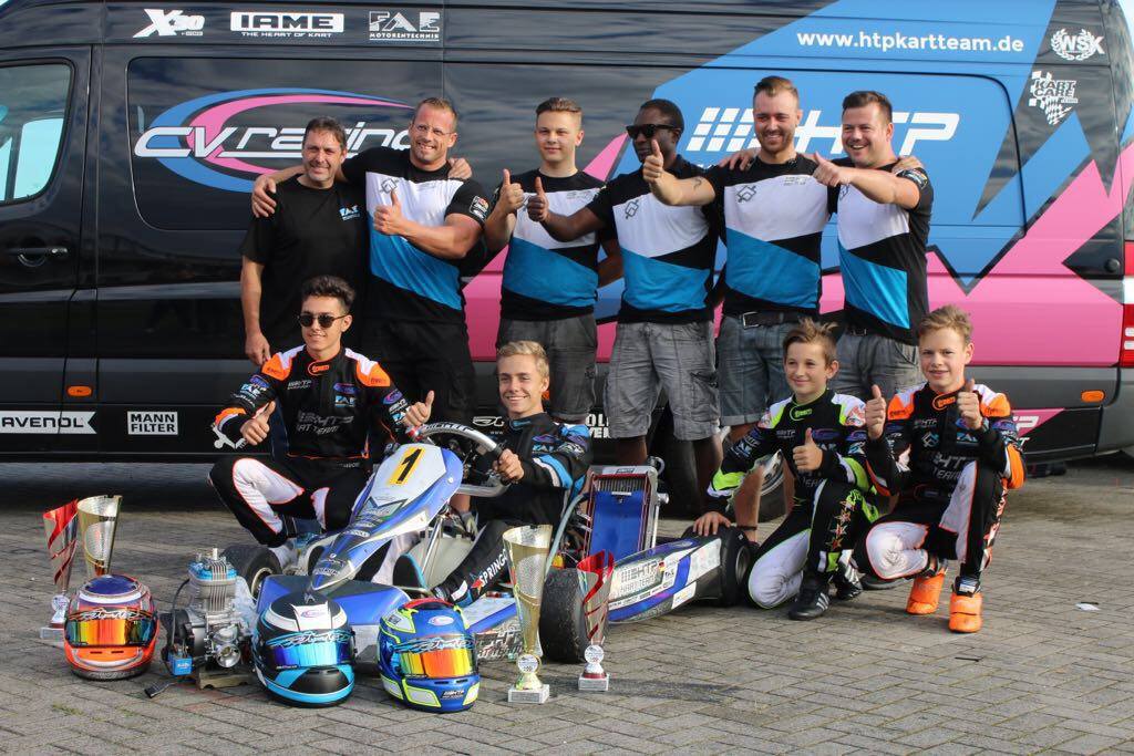 Jan Philipp Sprinob from HTP Kart Team is X30 Senior ADAC Kart Masters Champion 2017
